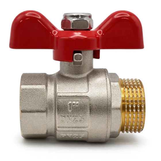 Кран шаровый полнопроходной металлический НВ 1" FWB61-M25-F25X