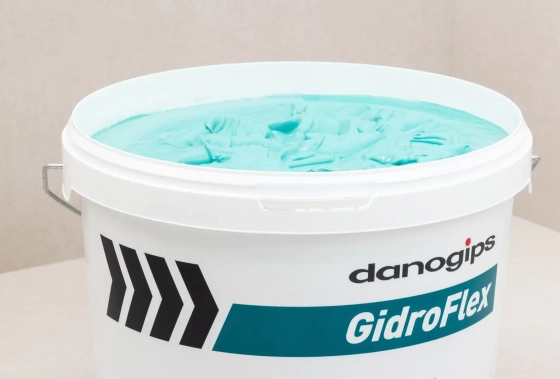 Гидроизоляция эластичная Danogips GidroFlex, 5 кг