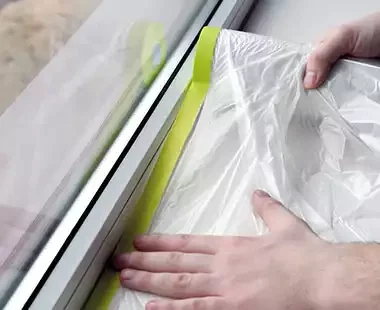 Пленка укрывочная Speedy Mask с термостойкой лентой 1,8х20 м (36 м²)