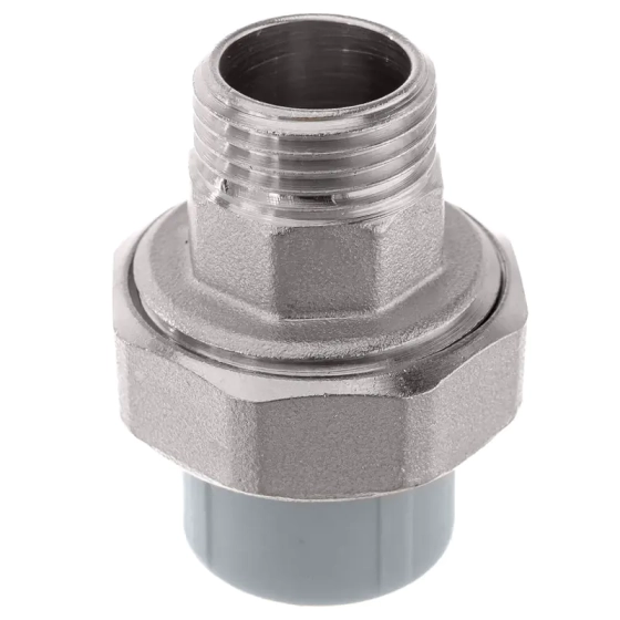 Муфта комбинир. разъемная с наружной резьбой 20х1/2" Valfex ПП