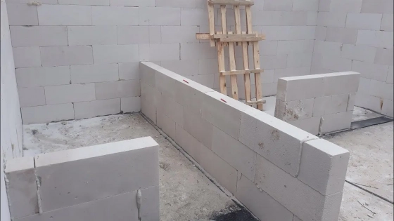 Блок газосиликатный ЗАБУДОВА 625x100x250, возможно 10% боя