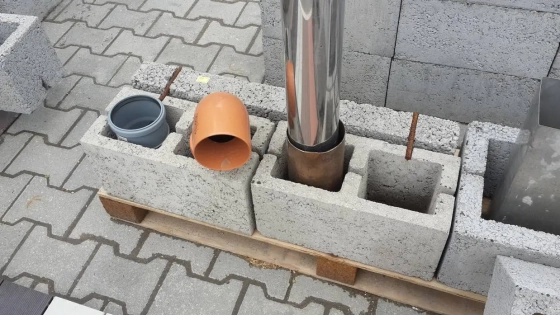 Вентиляционный блок двухканальный 400x300x240 мм Новолукомль, возможно 5% боя