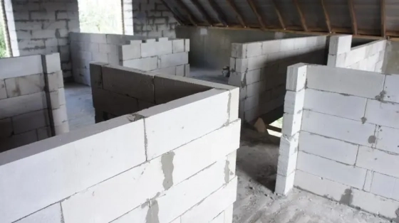 Блок газосиликатный ЗАБУДОВА 625x50x250, возможно 30% боя