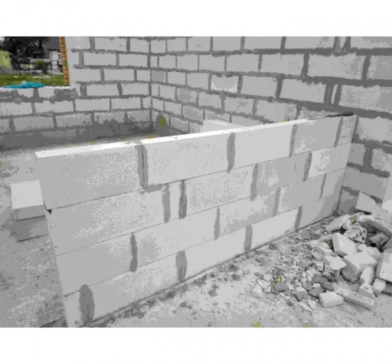 Блок газосиликатный ЗАБУДОВА 625x125x250, возможно 10% боя