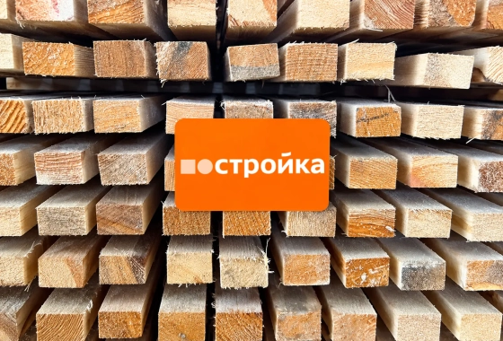 Брусок нестроганный ТЕХСУШКА 50х25х3000 мм (2-й сорт)