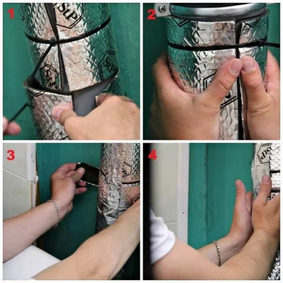 Комплект для звукоизоляции труб StP NoiseBlock Pipe