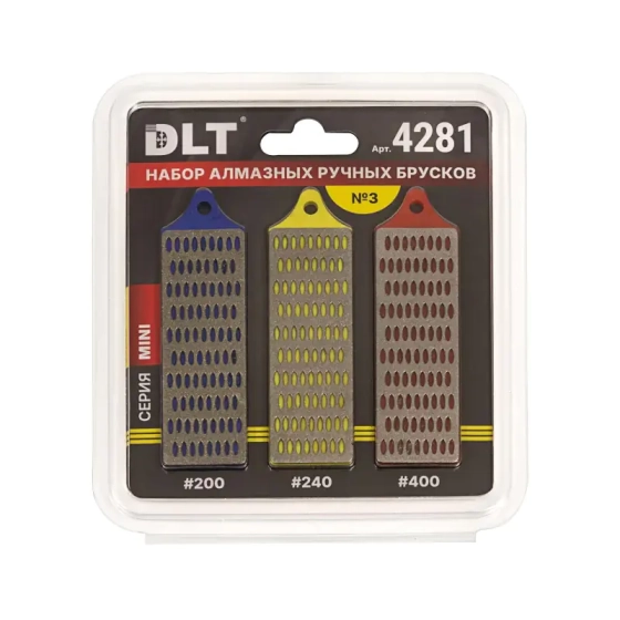 Набор алмазных ручных брусков №3 DLT Mini (4281)