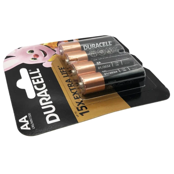Батарейки DURACELL АА LR6/MN1500 4BP CN (4 шт)