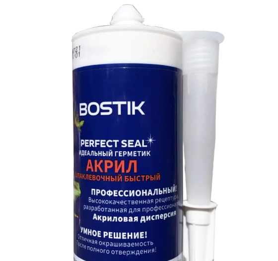 Герметик Bostik Perfect Seal шпаклевочный быстрый (белый) 280 мл