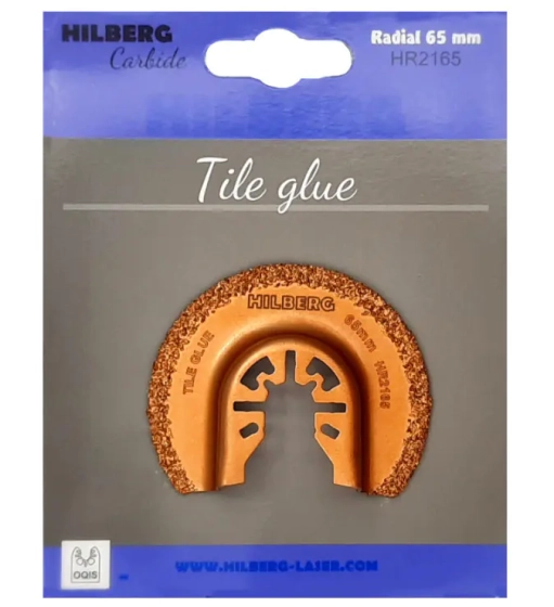 Полотно отрезное по плиточному клею Radial WC 65 мм Hilberg HR2165