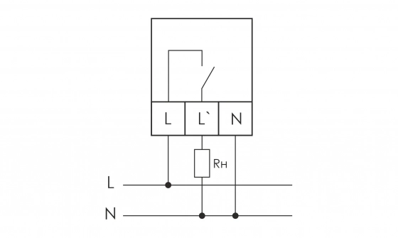 Реле контроля напряжения "F&F" CP-721-1