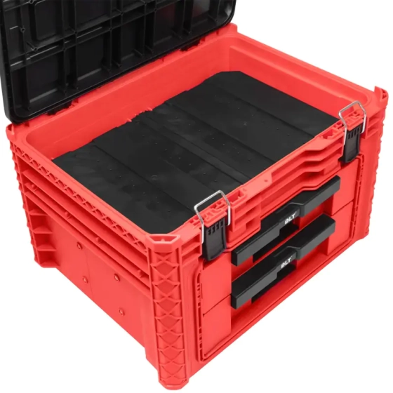 Кейс №1 DLT RED PRO с выдвижными отсеками (4062)