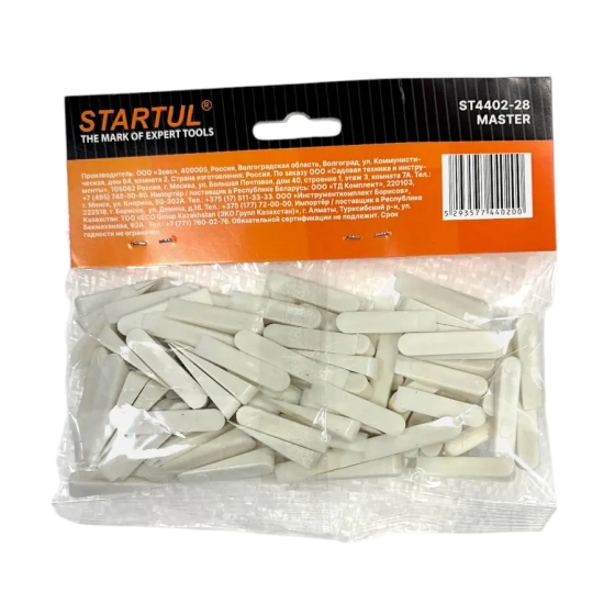 Клинья для плитки 28х6х6 мм 100 шт Startul (ST4402-28)