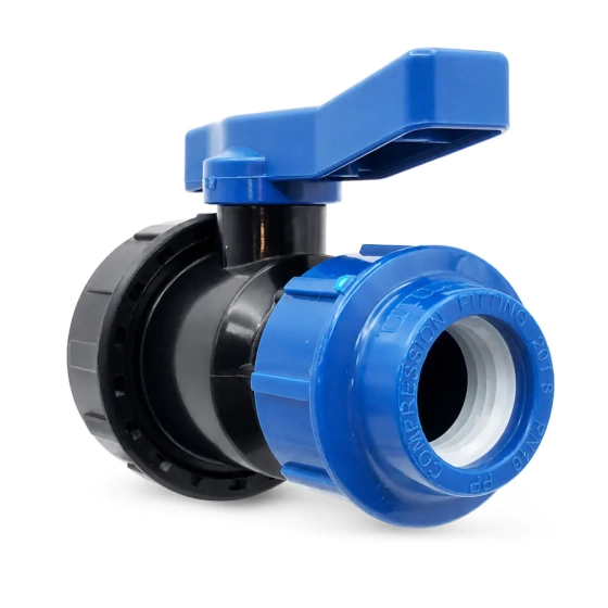 Компрессионный кран для ПЭ труб LAMMIN ВР 20x1/2" Lm34102020015