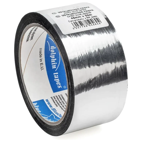 Лента металлизированная Blue Dolphin 48 мм x 50 м