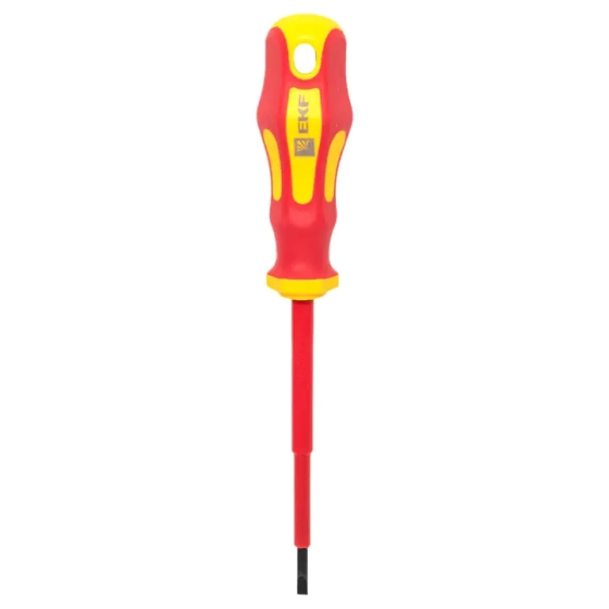 Отвертка диэлектрическая SL4 100 мм 1000 В EKF Master