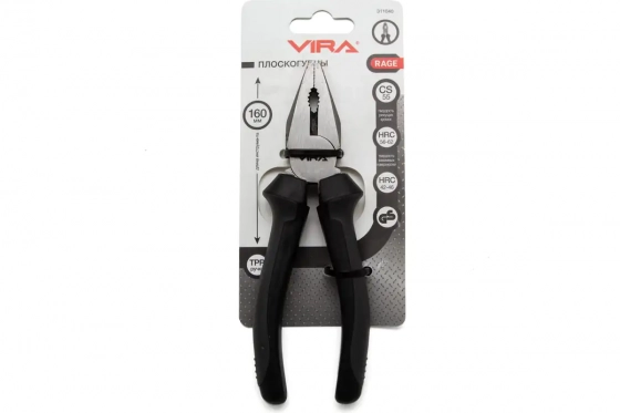 Плоскогубцы 160 мм VIRA RAGE (311040)
