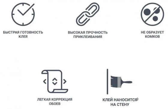 Клей обойный PUFAS Эконом EURO 3000 универсальный 300 г