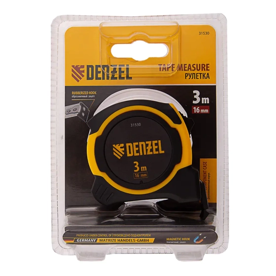 Рулетка 3 м Denzel (31530)