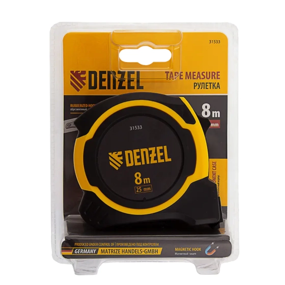 Рулетка 8 м Denzel (31533)
