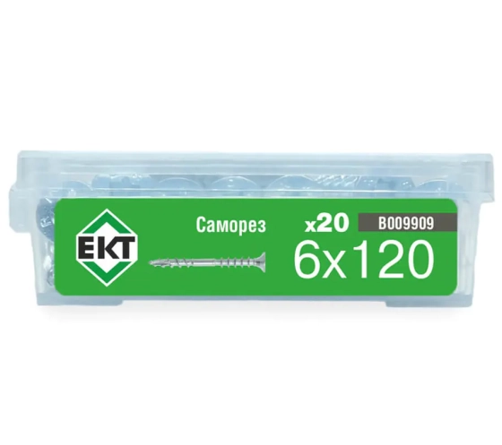 Саморез дистанционный ЕКТ 6х120 (20 шт) B009909