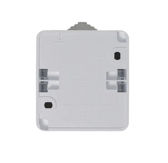 Розетка с/з и шторками Systeme Electric Этюд PA16-044B