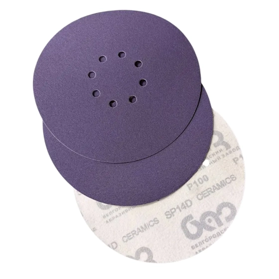 Шлифовальный круг 150 мм БАЗ SP14D Purple line Р100