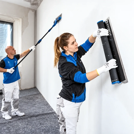 Шпатель Flachenspachtel Flexogrip AluSTAR черный 98 см 326598