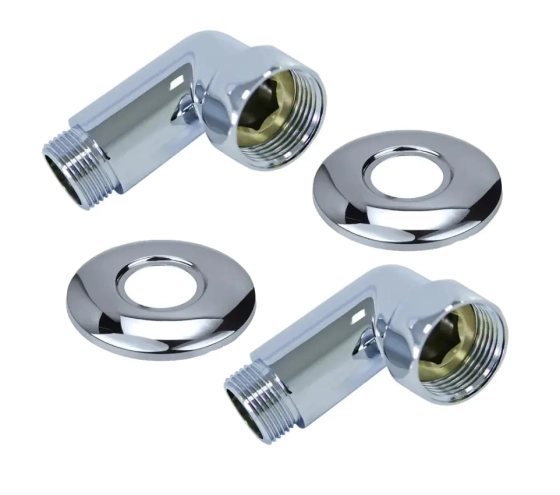 Комплект фитингов для полотенцесушителя Luxon (угловая)  1"х 1/2"