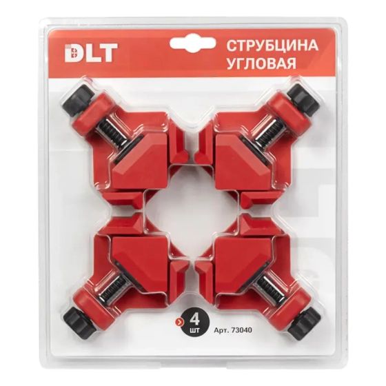 Струбцина угловая 4 шт DLT (73040)