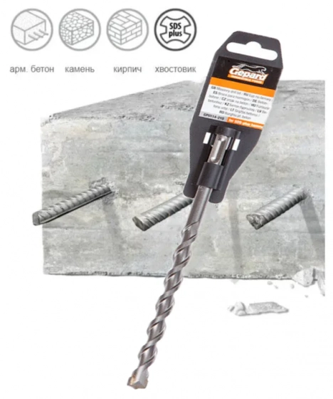 Сверло SDS-plus 14х550х600 мм Gepard (GP0114-610)