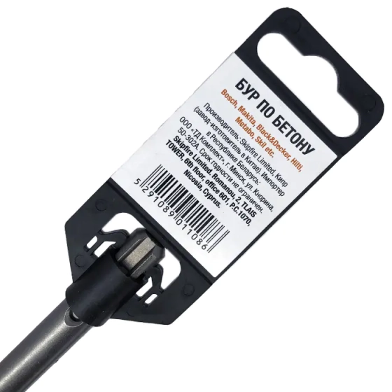 Сверло SDS-plus 12х100х160 мм Gepard (GP0112-160)