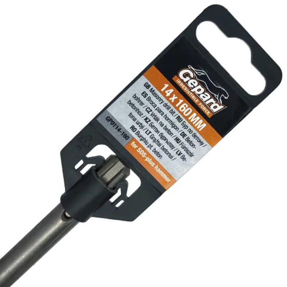 Сверло SDS-plus 14х100х160 мм Gepard (GP0114-160)