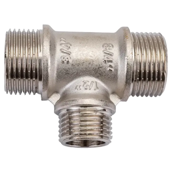 Тройник Valtec 3/4"х1/2"х3/4" НР-НР-НР