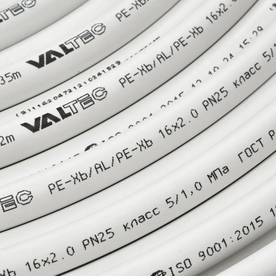 Труба металлопластиковая Valtec 16 мм, 80 м (V1620.080)