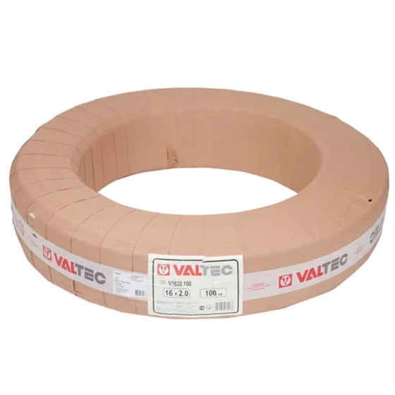 Труба металлопластиковая Valtec 16 мм, 100 м (V1620.100)