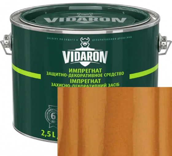 Видарон импрегнат V05 (Тик натуральный) 2,5 л