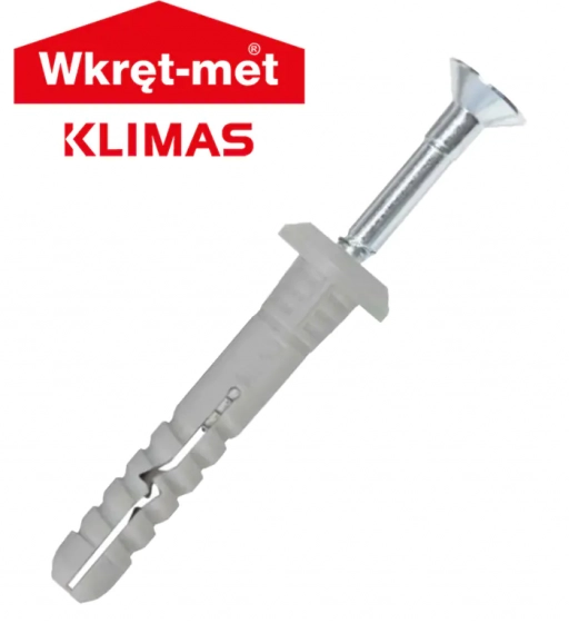 Дюбель-гвоздь 6х60 Klimas SMK нахлест (200 шт)