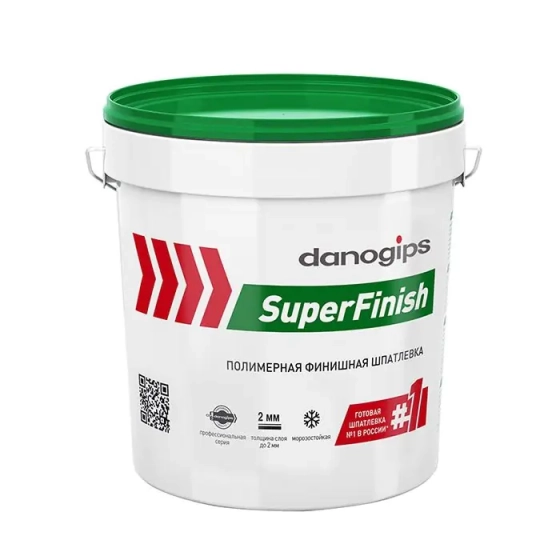 Шпатлевка финишная Danogips SuperFinish, 5 кг