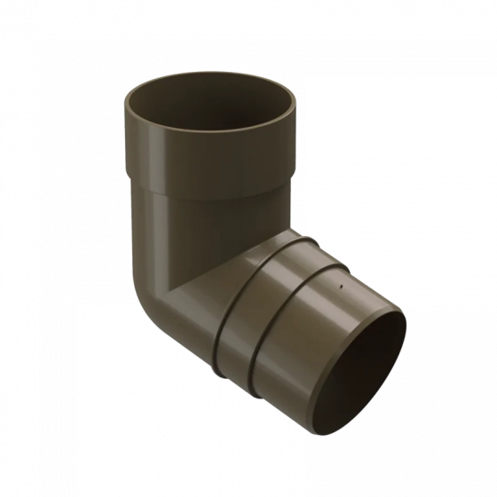 Колено 72º Docke PREMIUM RAL 8017 (каштан)