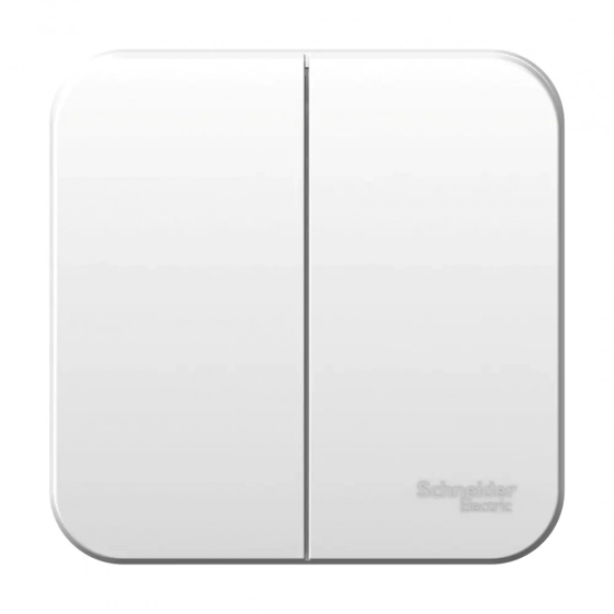Выключатель двухклавишный Systeme Electric Blanca BLNVA105011