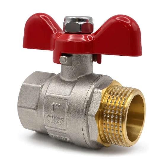 Кран шаровый полнопроходной металлический НВ 1" FWB61-M25-F25X