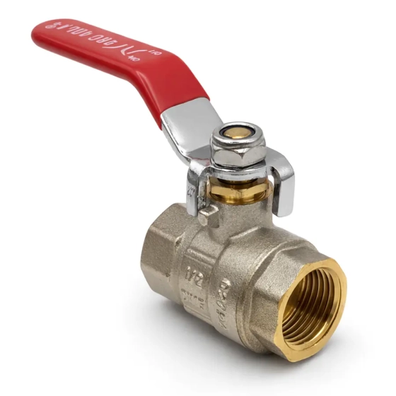 Кран шаровый полнопроходной с ручкой BB 1/2 FWL51-F15-F15s