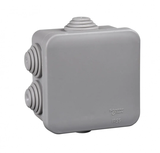 Коробка распределительная 70х70х40 мм IP55 Schneider IMT35090