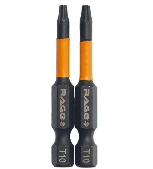 Бита торсионная Torx T10 S2x50 мм RAGE by VIRA (554145) 2 шт