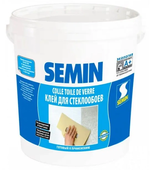 Клей для стеклохолста SEMIN COLLE TOILE DE VERRE, 5 кг