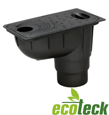 Трап уличный 300х170х235 (черный) Ecoteck