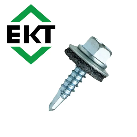 Саморез кровельный ЕКТ 4,8х19, цинк (50 шт), B009335