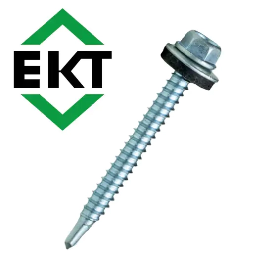 Саморез кровельный ЕКТ 5,5х51, цинк (40 шт), B004412