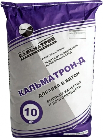 Кальматрон-Д добавка кольматирующая для бетонов, 10 кг
